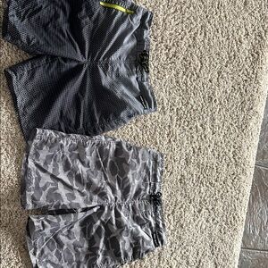 Set of Body Glove Boys Bathing Suits, Size M (10-12)